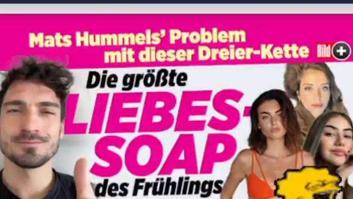 Mit dieser Nachricht an Mats Hummels beweist Cathy Hummels Humor.