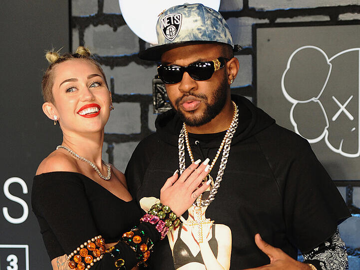 Geht da was? Miley Cyrus und Mike Will Made It bei den MTV Video Music Awards 2013