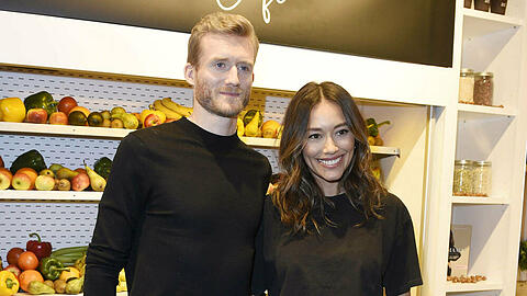 Fußball-Star André Schürrle und Ehefrau Anna sind seit neun Monaten Eltern der kleinen Kaia