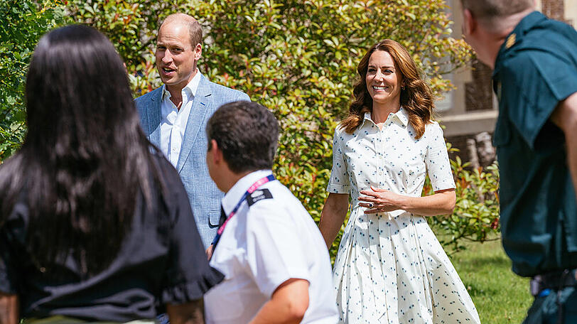 William und Kate tun weiter Gutes.