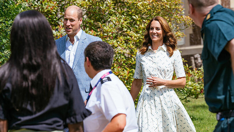 William und Kate tun weiter Gutes. William und Kate tun weiter Gutes.