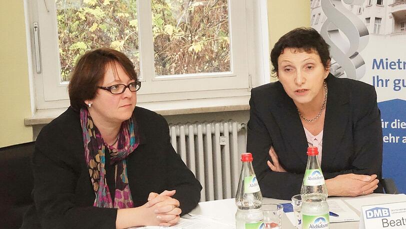 „Der Freistaat muss sich stärker engagieren“: Monika Schmid-Balzert (links) und Beatrix Zurek vom Mieterbund. „Der Freistaat muss sich stärker engagieren“: Monika Schmid-Balzert (links) und Beatrix Zurek vom Mieterbund.