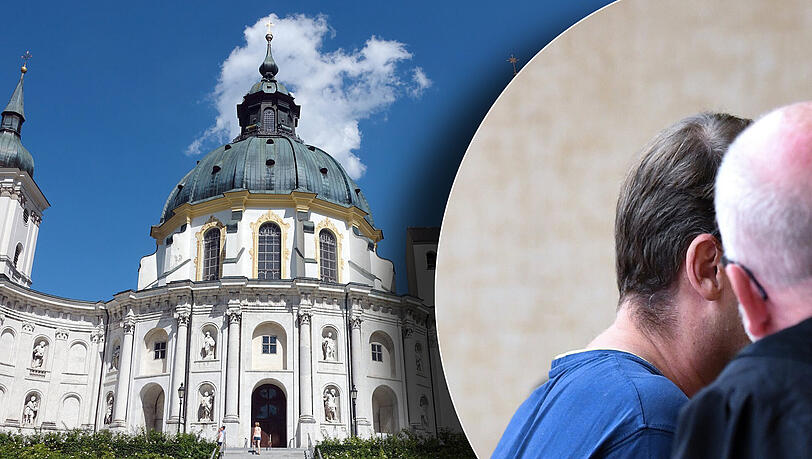 Der wegen sexuellen Missbrauchs angeklagte ehemalige Religionslehrer im Internat des Benediktinerklosters
Ettal Jürgen R. (l.) und sein Anwalt Jost Hartman-Hilter. Der wegen sexuellen Missbrauchs angeklagte ehemalige Religionslehrer im Internat des Benediktinerklosters
Ettal Jürgen R. (l.) und sein Anwalt Jost Hartman-Hilter.
