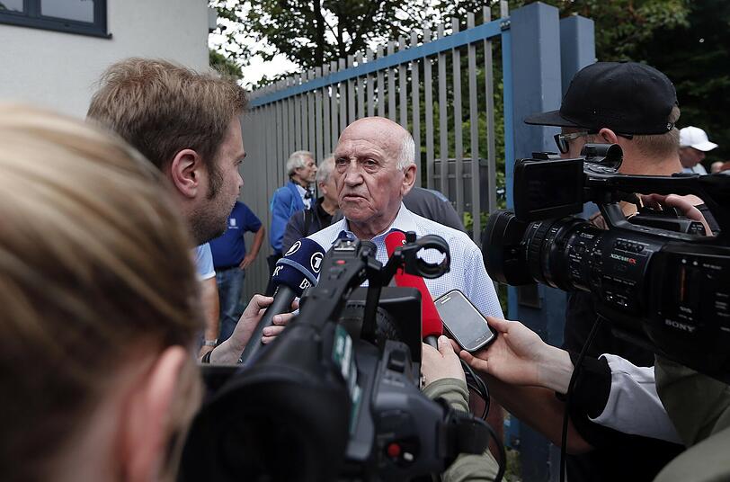 Die Bilder vom Protestmarsch gegen Gerhard Poschner.