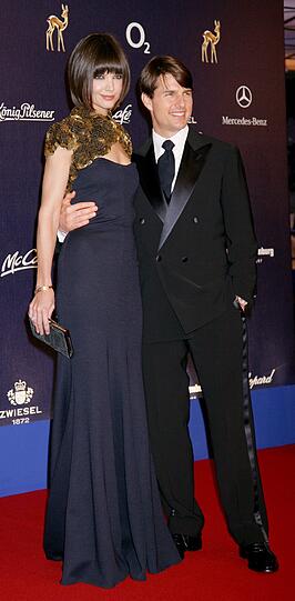 Katie Holmes mit Tom Cruise (2007)