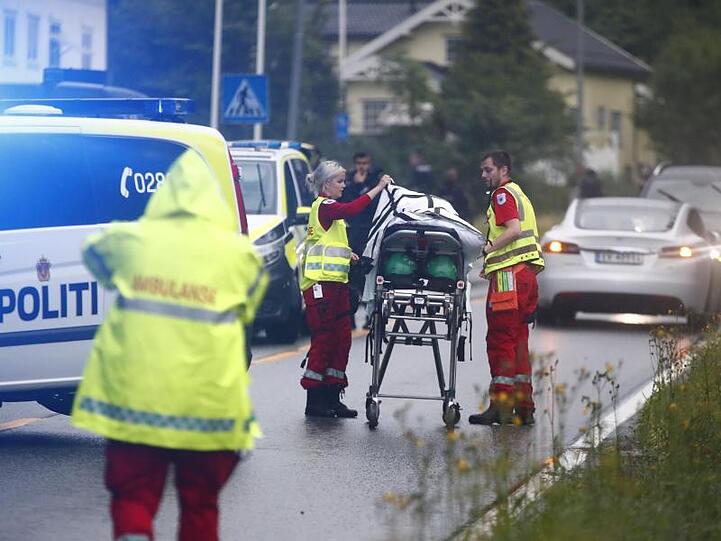 Bei Schüssen auf einem Moschee-Gelände ist am Samstag nahe Oslo ein Mensch verletzt worden. Die Ermittler gehen von Terrorismus aus.