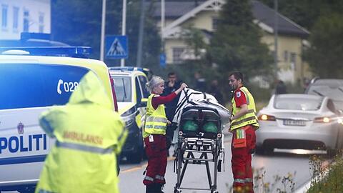 Bei Schüssen auf einem Moschee-Gelände ist am Samstag nahe Oslo ein Mensch verletzt worden. Die Ermittler gehen von Terrorismus aus.