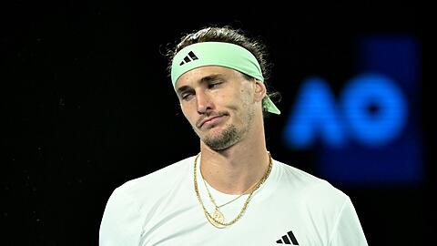 Alexander Zverev entschied die ersten zwei Sätze für sich - verlor dann aber dennoch noch das Halbfinale.