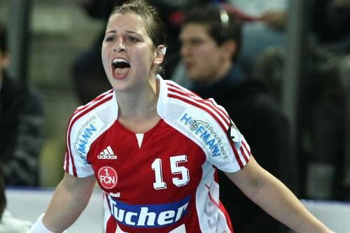 Kapitän der erfolgreichsten Team-Sportler: Club-Handballerina Ania Rösler.