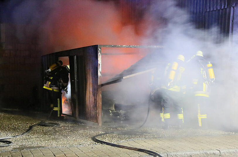 Die Bilder vom Einsatz der Feuerwehr in der Gemeinde Lohkirchen.