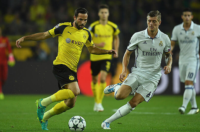 Gonzalo Castro (links) - hier gegen Real-Star Toni Kroos - spielte zuletzt groß auf.