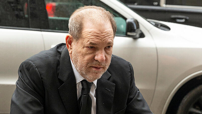 Harvey Weinstein bei seinem Prozess in New York Harvey Weinstein bei seinem Prozess in New York
