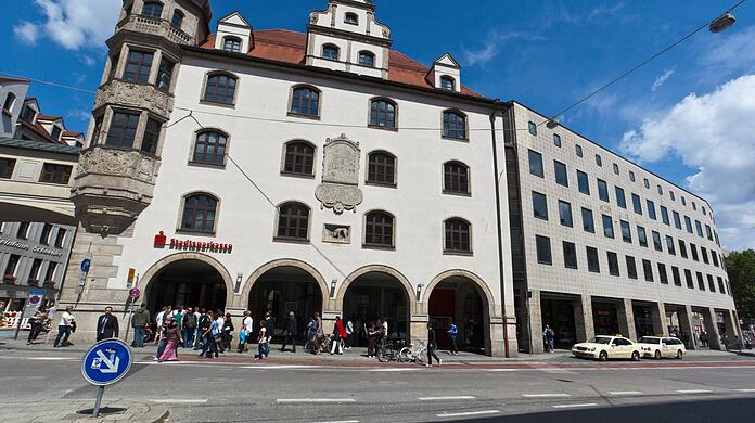 Der vielbesuchte Hauptsitz der Münchner Stadtsparkasse im Tal. (Archivbild)