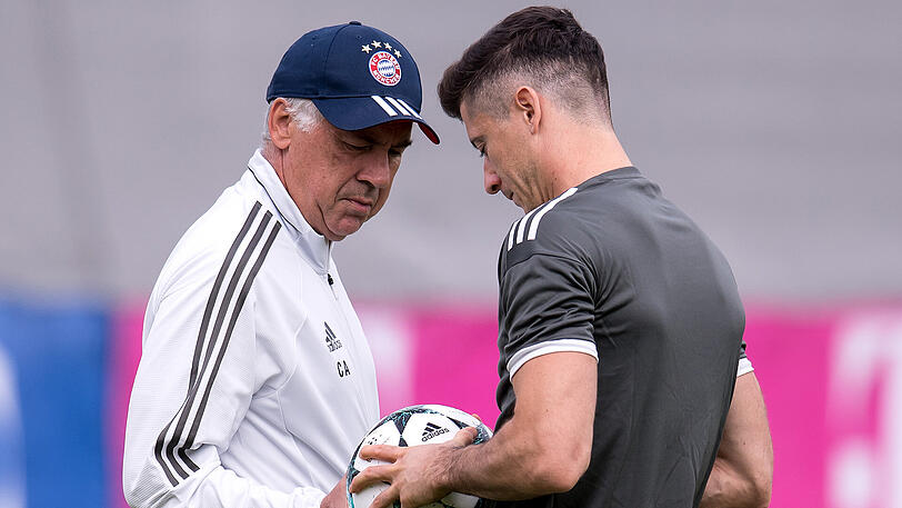 Robert Lewandowski sieht die Ursachen für das Verletzungspech beim FC Bayern in Ancelottis Training.