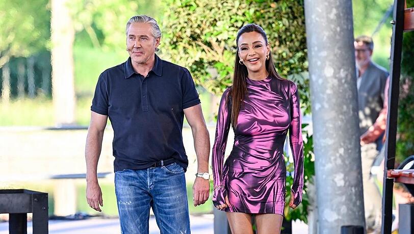Franjo und Verona Pooth beim "Grill den Henssler Sommer-Special".