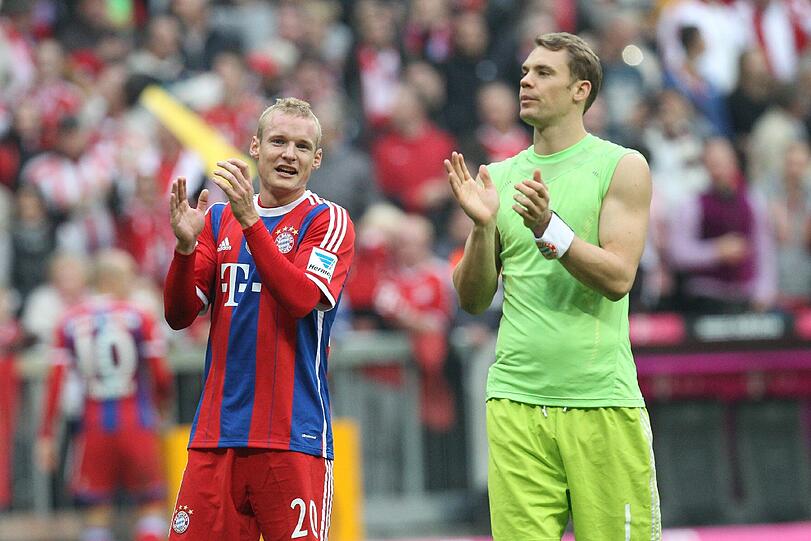 Sebastian Rode &ndash; Ohne Bewertung   Durfte auch noch einmal 15 Minuten ran. Damit die Wiesn-Maß besser schmeckt.