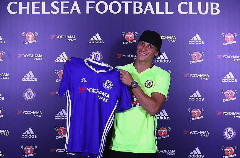 Platz 12: David Luiz - von Paris St.-Germain zum FC Chelsea für 38,5 Mio. Euro.