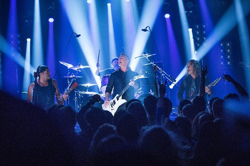 Giganten auf dem Metall-Olymp: Metallica.