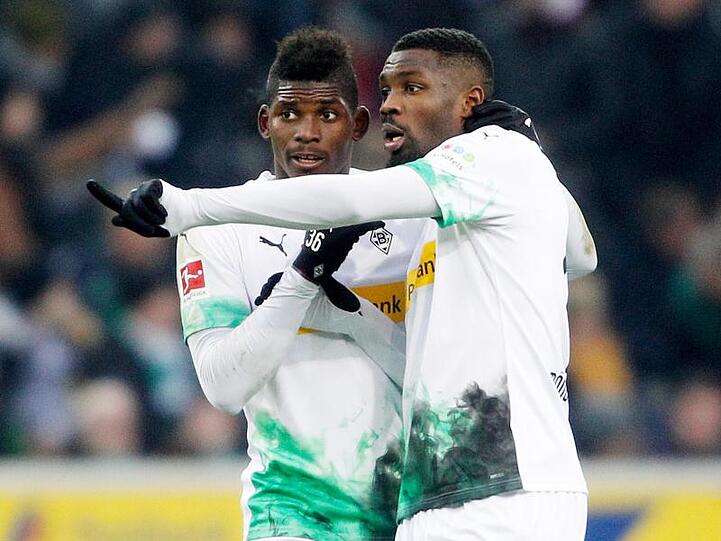 Gladbacher Sieggaranten: Marcus Thuram (r) und Breel Embolo.