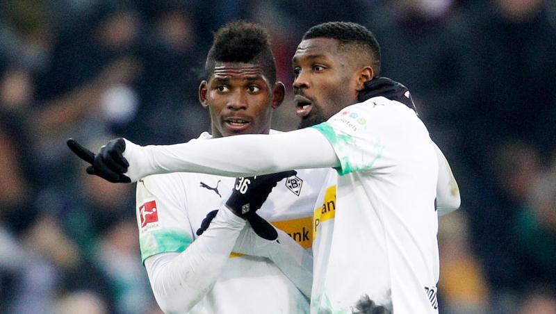 Gladbacher Sieggaranten: Marcus Thuram (r) und Breel Embolo.