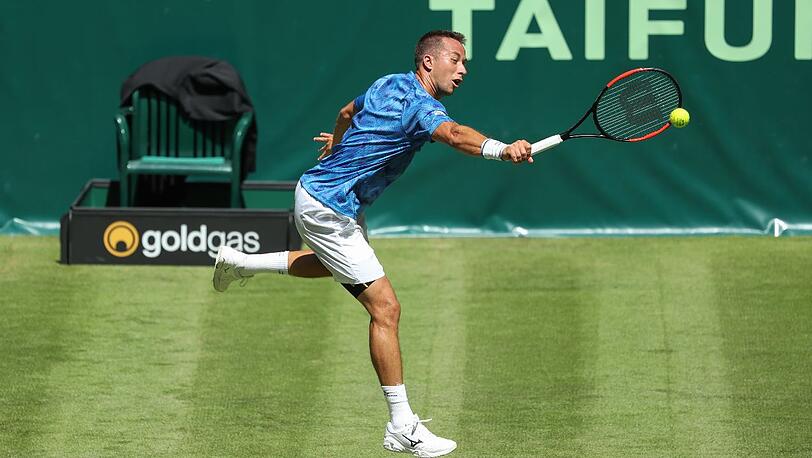 Gelungener Auftakt von Kohlschreiber in Halle.
