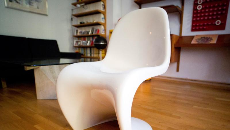 Der legendäre Panton Chair. Der legendäre Panton Chair.