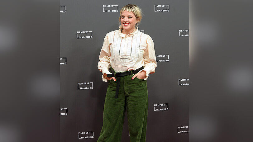 Schauspielerin Jella Haase zu Gast auf dem 28. Filmfest Hamburg.