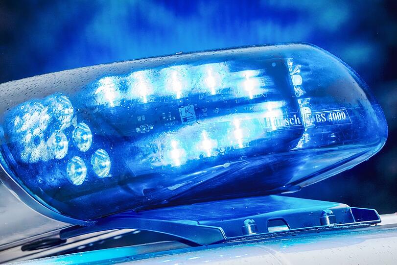 Polizeieinsatz. Symbolbild