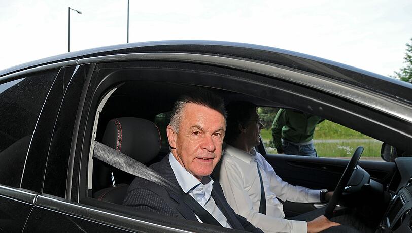 Auch Ottmar Hitzfeld kam in die Allianz Arena Auch Ottmar Hitzfeld kam in die Allianz Arena