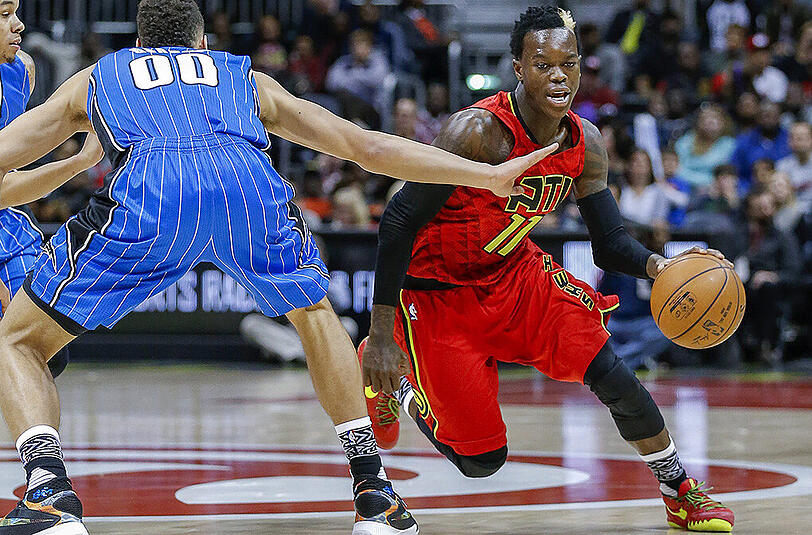 Die Atlanta Hawks mit Dennis Schröder schlagen die Indiana Pacers.