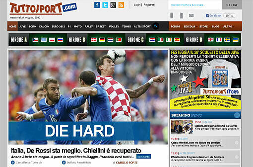 Tuttosport titelt martialisch mit "die hard".