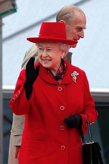 Queen Elizabeth II. wird am 21. April 92 Jahre alt und ist bekannt für ihren bunten Look.