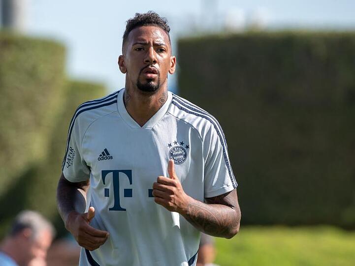Münchens Jérôme Boateng beim Training. Foto: Peter Kneffel/dpa/Archivbild
