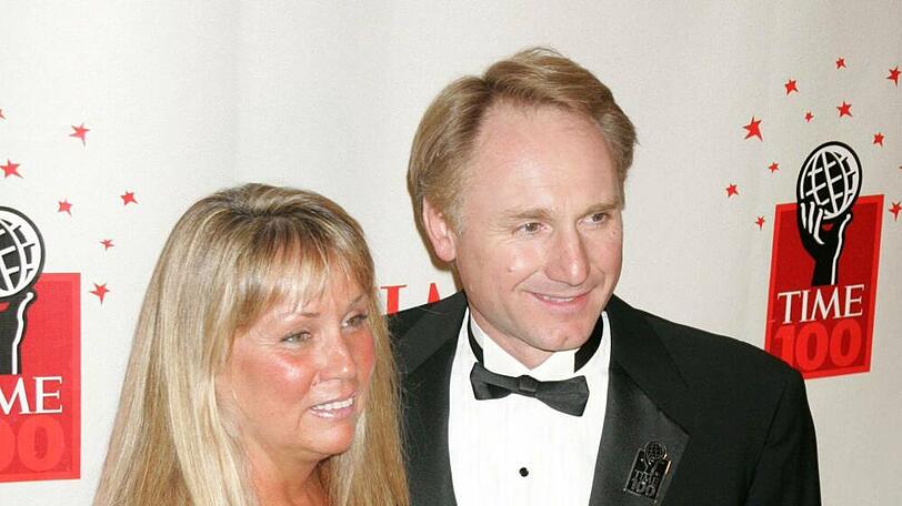 Ein Foto aus besseren Zeiten: Blythe und Dan Brown im Jahr 2006 in New York