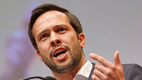 Martin Hagen, FDP Landesvorsitzender spricht.