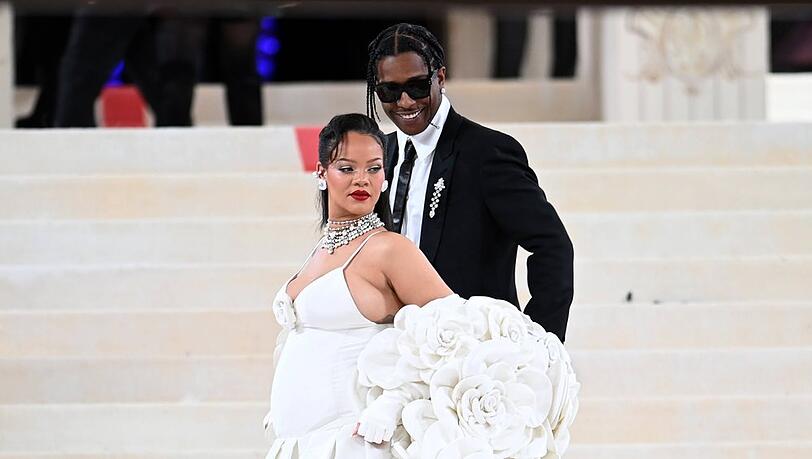 Rihanna und der Vater ihrer beiden Kinder, A$AP Rocky.