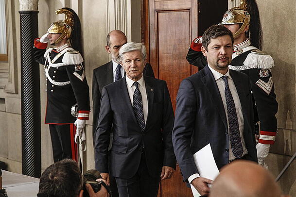 SVP-Politiker Daniel Alfreider (r.) war in die Planungen eingebunden. SVP-Politiker Daniel Alfreider (r.) war in die Planungen eingebunden.