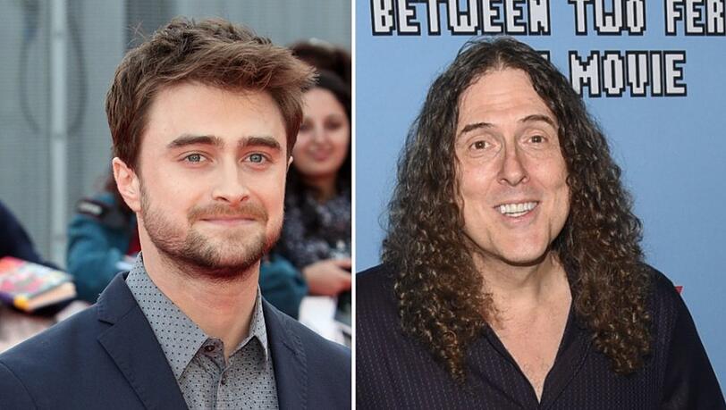 Daniel Radcliffe (li.) wird zu "Weird Al" Yankovic.