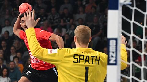 Sicherer Rückhalt: David Späth überzeugte im DHB-Tor.