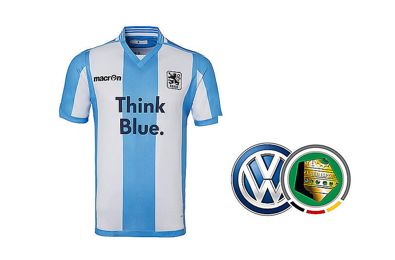 Neu denken, statt blau denken: 1860 braucht offenbar einen neuen Hauptsponsor.
