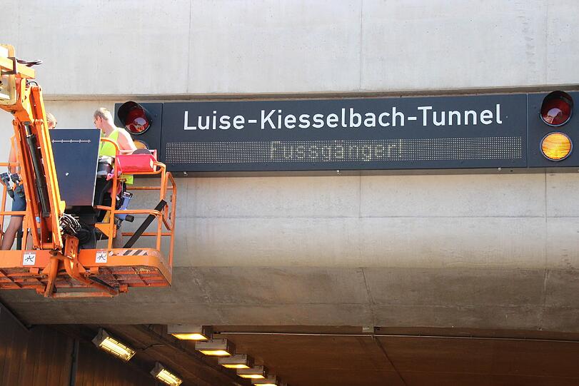 So gut wie fertig: Die Bilder vom Luise-Kiesselbach-Tunnel.
