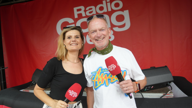 Traumduo: Natalie und Morningman Mike sorgten für beste Unterhaltung.