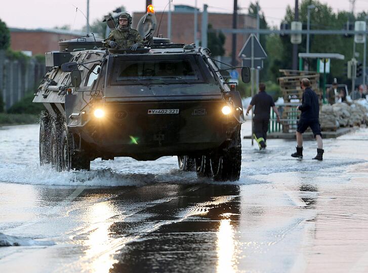 Die aktuellen Hochwasser-Bilder aus Magdeburg