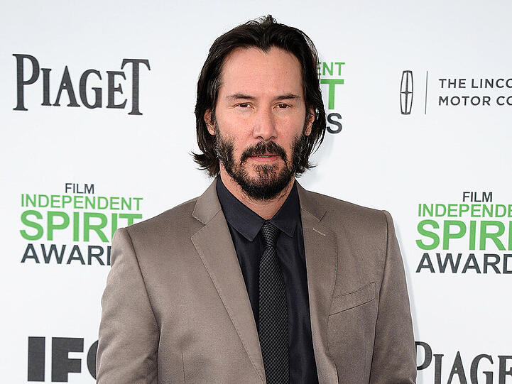 Keanu Reeves hat kein Problem damit, Single zu sein