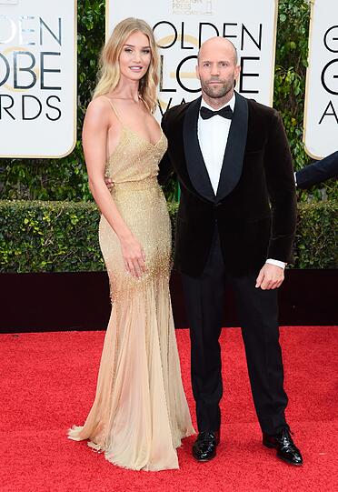 Frisch verlobt: Rosie Huntington-Whiteley und Jason Statham