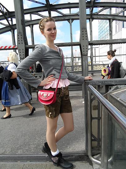 Fesch mit Lederhose