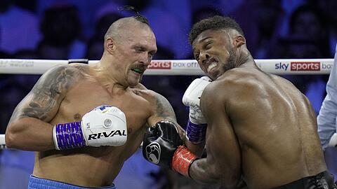 Denkwürdiger Box-Abend: Der ukrainische Weltmeister Oleksandr Usyk schlägt den Briten Anthony Joshua auch im Rematch nach Punkten.