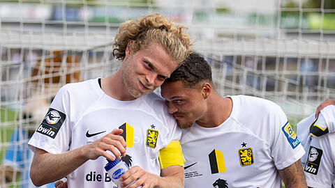 Die Arbeit von Jesper Verlaat (l.) soll genauso viel Spaß machen, wie die von Joël Zwarts (r.), betont Maurizio Jacobacci.