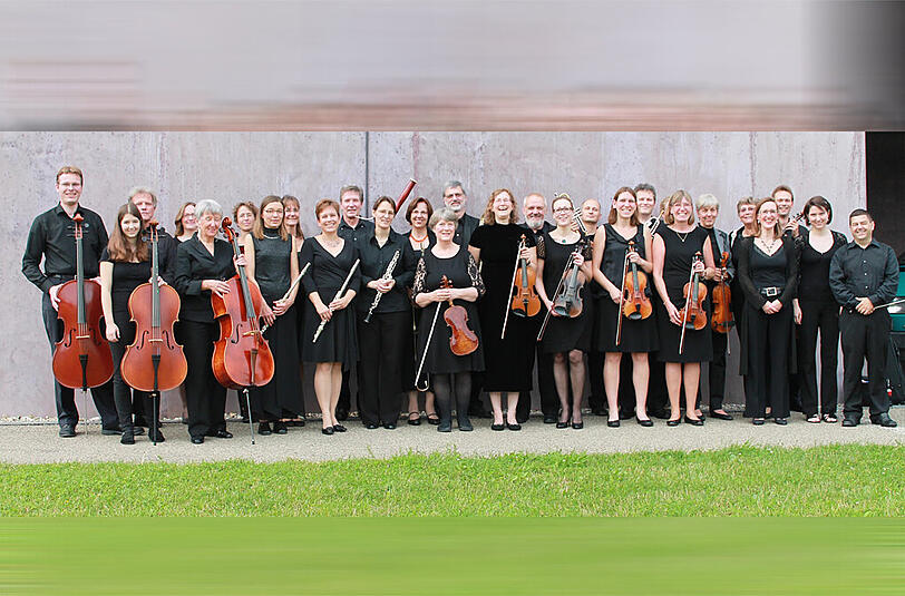 Das Symphonische Orchester Christi Himmelfahrt.
