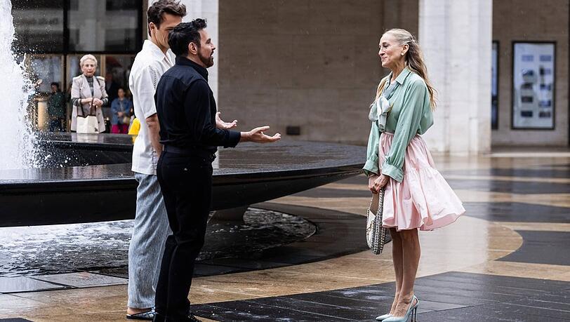 Sarah Jessica Parker beim "And Just Like That..."-Dreh in New York.